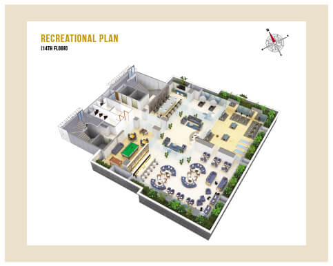 Recreational Plan (14th Floor)
